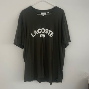 Embroidered Lacoste Logo Tee Shirt